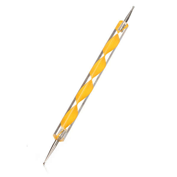 5Pcs 2 Ways Color Nail Art Dotting Marbleizing Paint Pen