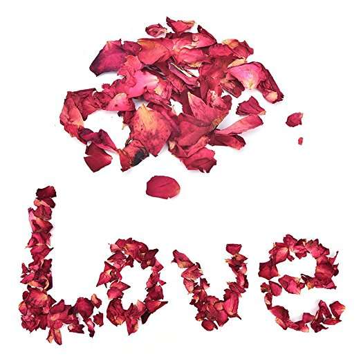 Dried Rose Petals Natural Flower Spa Whitening Shower Dry Rose Natural Flower Petal Bath Relieve Fra