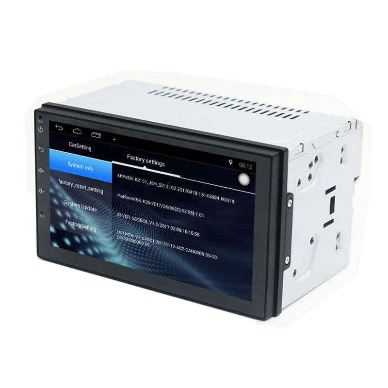 7 Inch Double 2Din Car Radio Stereo Quad Core Android 6.0 MP5 Player GPS 3G 4G WiFi