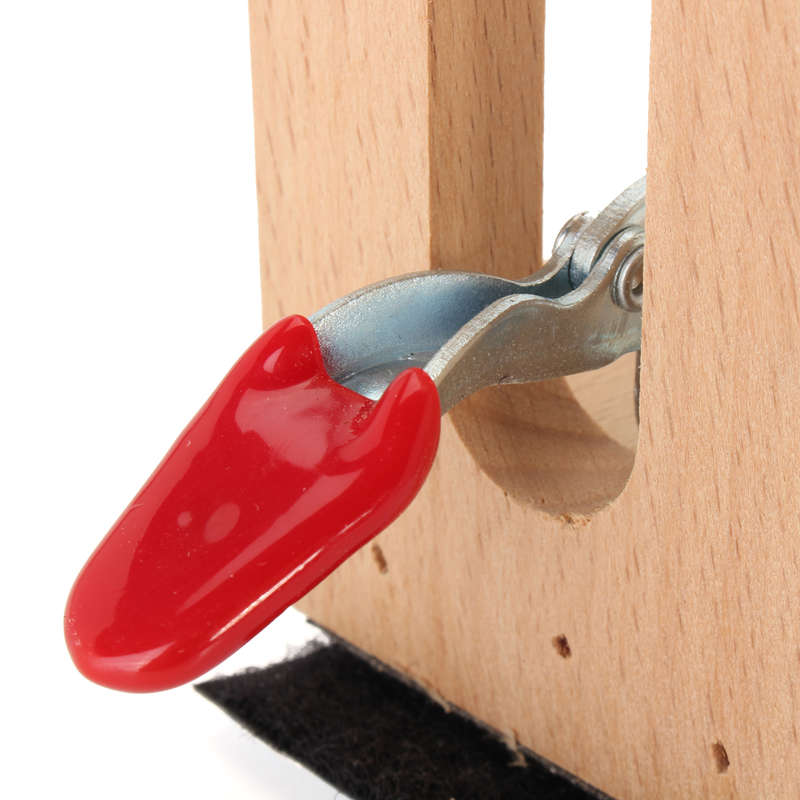 Desktop Lacing Leather Craft Hand Table Stitching Sewing Clamp Wood Hand Tools