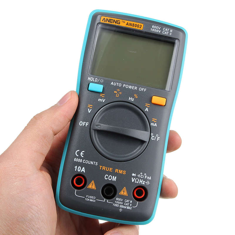 ANENG AN8002 Digital True RMS 6000 Counts Multimeter