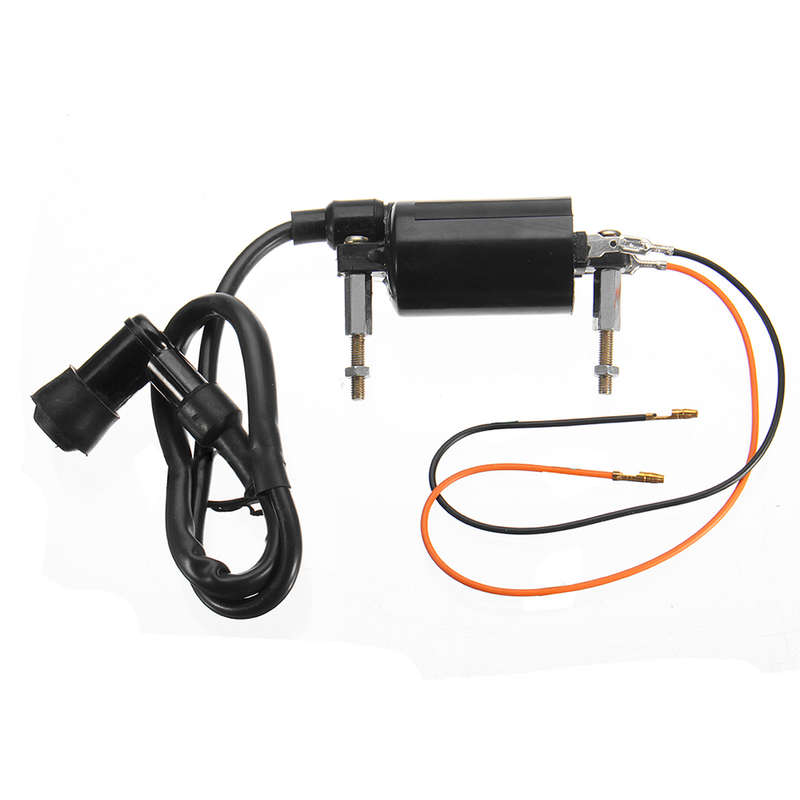Ignition Coil Fits For Kawasaki Bayou 300 KLF300 86-04 ATV 1986-2004 Black