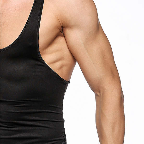 Mens Sexy Bodybuilding Quick-drying Vest Fitness Skinny Fit Training Sport Tank Tops