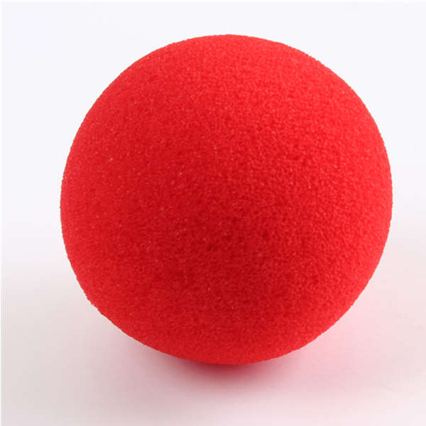30PCS Close-Up Magic Street Trick Soft Sponge Ball Props Clown Nose