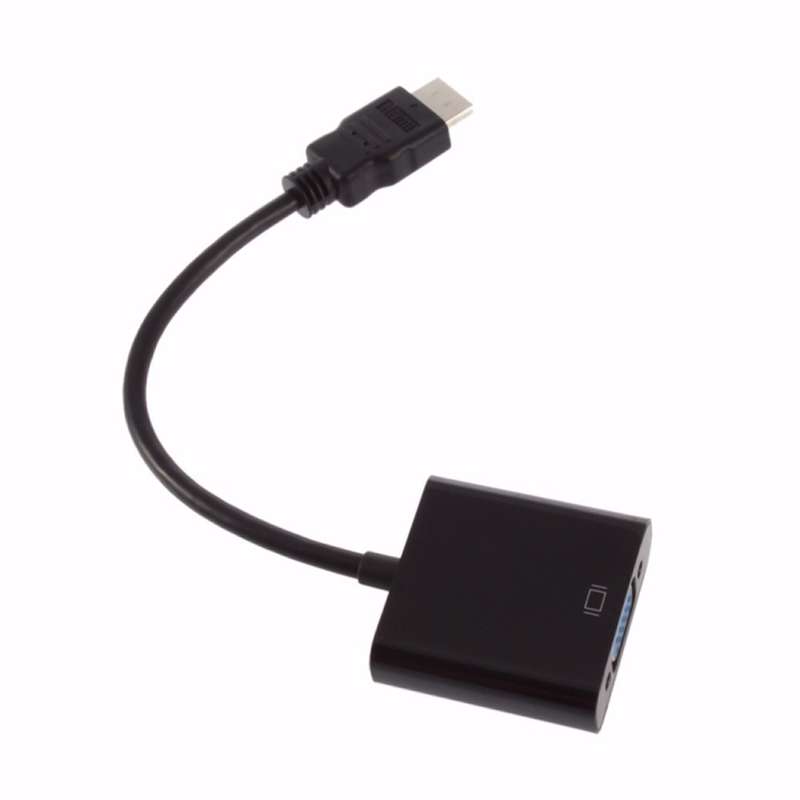 HDMI Male to VGA RGB Female Video Converter Adapter Cable For HDTV to PC