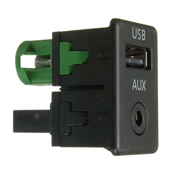 AUX USB Switch Cable For RCD510 310 300 RNS315 VW Passat B6 B7 CC MK6 GOLF JETTA