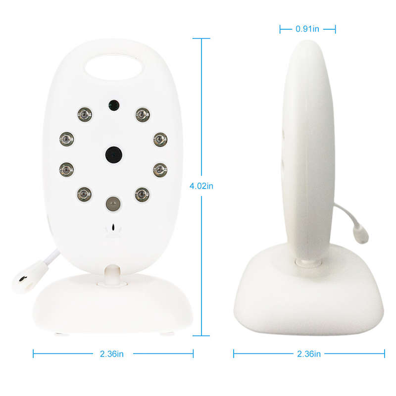 Vvcare VB601 2.4G Wireless Baby Monitor 2 inch Electronic Babysitter Nanny Security Camera Two-way A