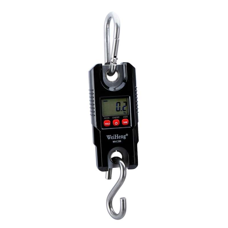 WH-C300 Mini 300Kg 100g Heavy Duty Hook Hanging Electronic Digital Scale Crane Weight Scale