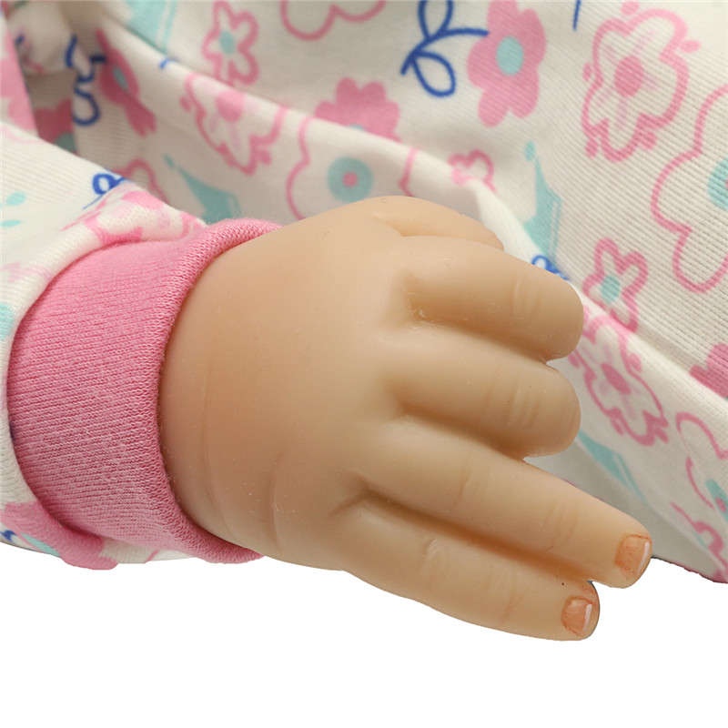 22" 55cm Lifelike Newborn Silicone Vinyl Reborn Baby Doll Handmade Reborn Dolls