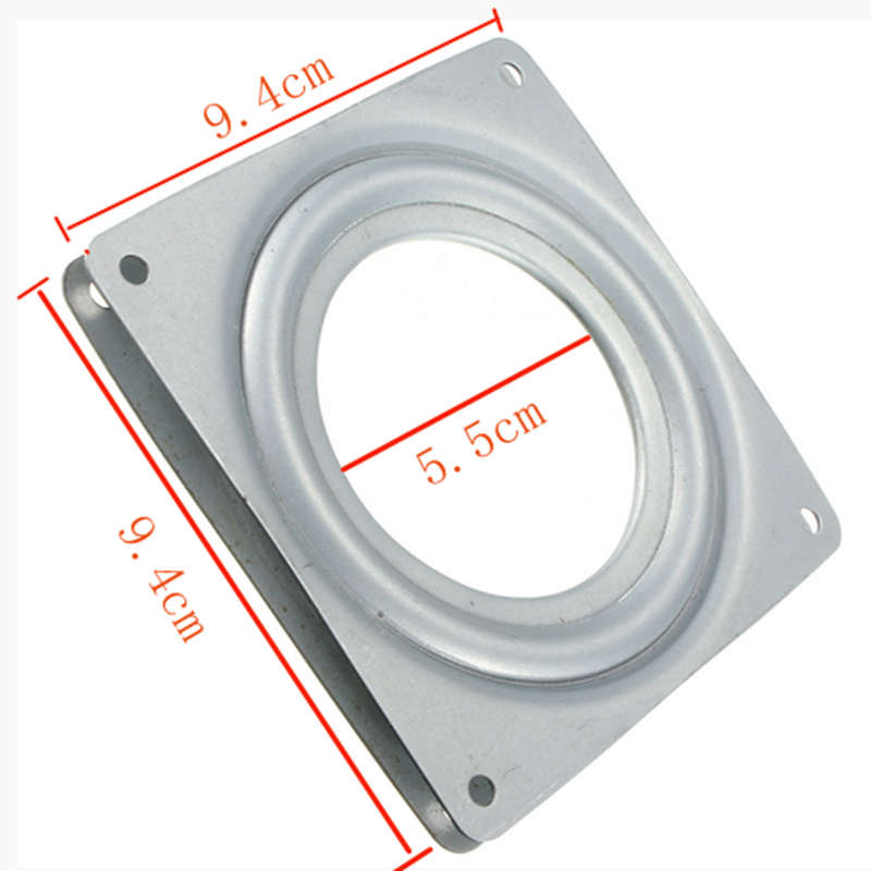Full Ball Bearing Swivel Plate Metal Lazy Susan Turntable 4" inch