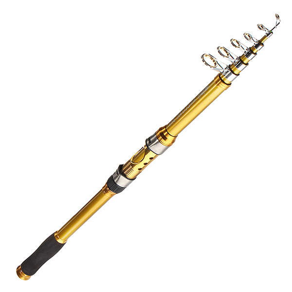 ZANLURE 2.1-3.6M Superhard Carbon Fiber Telescopic Fishing Rod Travel Spinning Fishing Pole