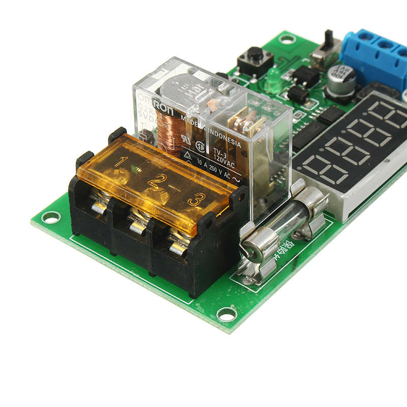 Time Delay Relay Module Control Board DC AC Trigger Cycle Timer Switch Function