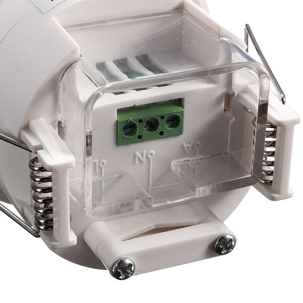 360 Degree Mini Recessed PIR Ceiling Motion Sensor Detector Switch