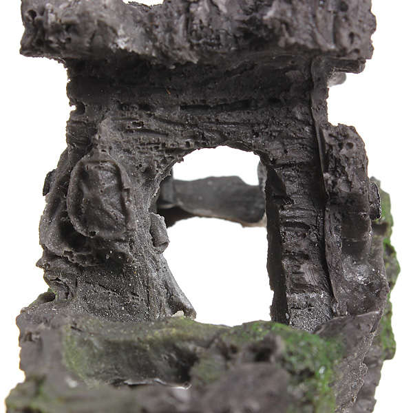 Aquarium Fish Tank Rock Shipwrecks Hiding Cave Landscape Decor