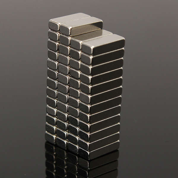 50pcs N35 Strong Block Magnets 8mmx3mmx2mm Rare Earth Neodymium