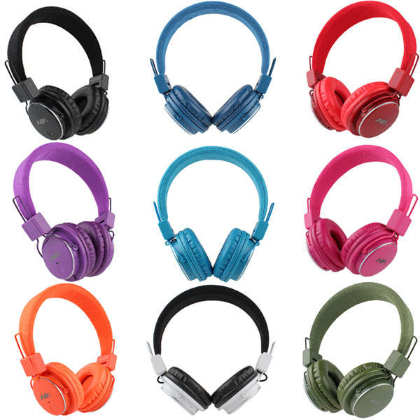 Ewtto Wireless Bluetooth Fm Mic Foldable Earphones Headphones Headset