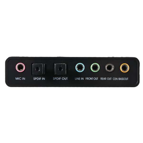 USB 5.1 Channel External Optical Audio Sound Card Adapter for Laptop Notebook PC : Perfect Timing
