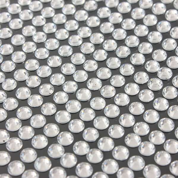1558pcs 36 X8.5cm Bling Crystals Rhinestones Stickers For Motor Car Mobile PC Decoration