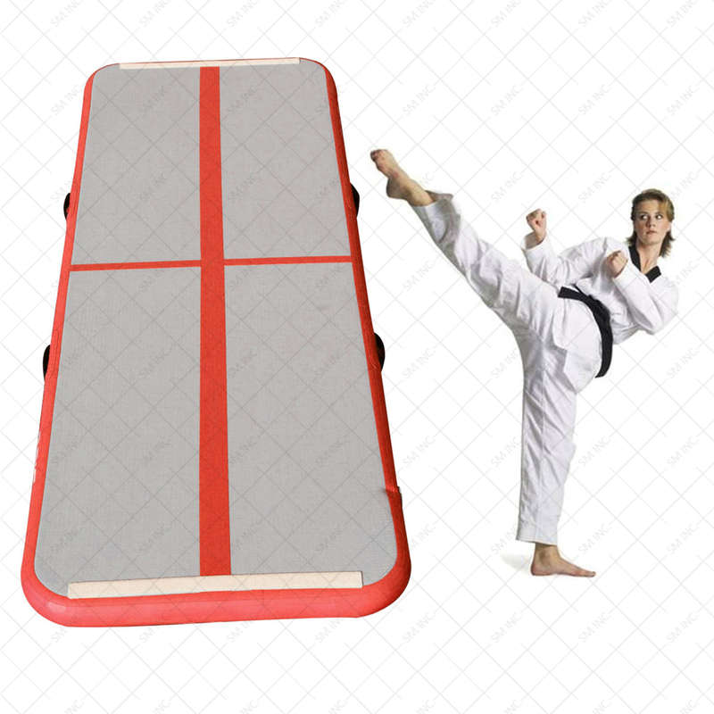 IPRee&reg; Gym Air Track Floor Pad Home Gymnastics Tumbling Inflatable Rolling Mat