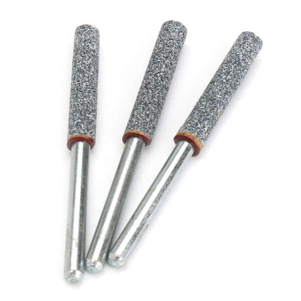 3pcs 3/16 Inch Chain Saw Sharpening Grinding Stones Set