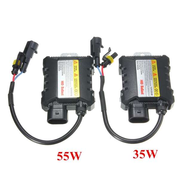 12V 55W or 35W Slim Car Xenon HID Ballast Waterproof For H1 H3 H3C H4-1 H4-2 H7 H8 9005 9006