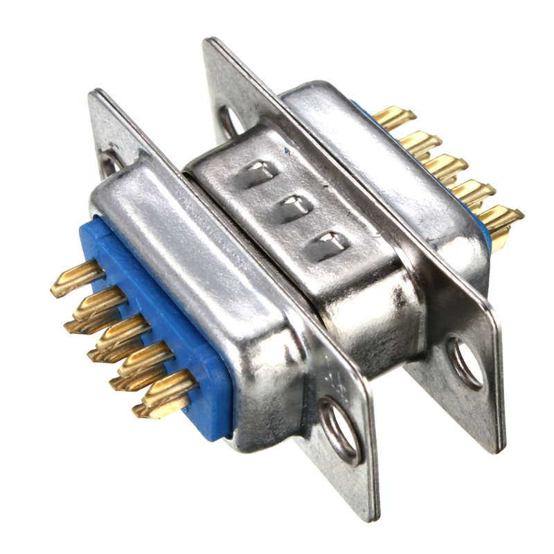 10Pcs RS232 Serial Port 9 Pin DB9 Connector Female Male Solder Soldering Plug