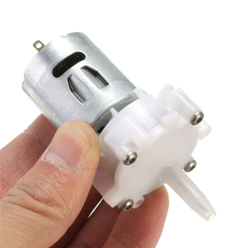 RS-360 Mini DC 4-12V Water Pumping Motor Reversible Gear Aquarium Pump