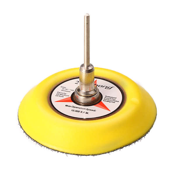 HILDA 2/3 Inch Sticky Backing Pad Polishing Sander Backer Plate With 1/8 Inch Shank for Dremel