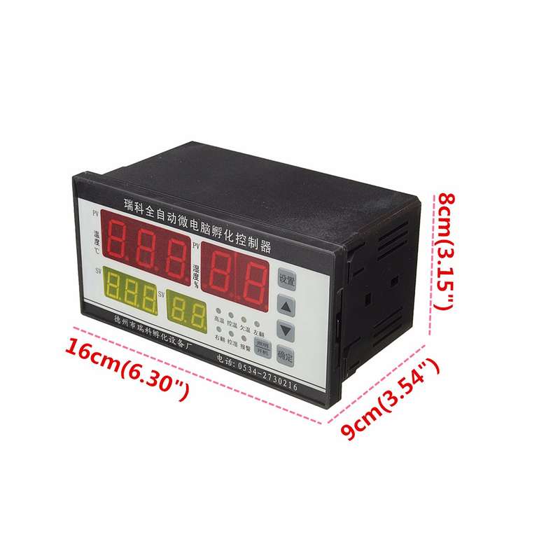 Digital Automatic Computer Incubator Controller Temperature Humidity Controller Industrial Incubator