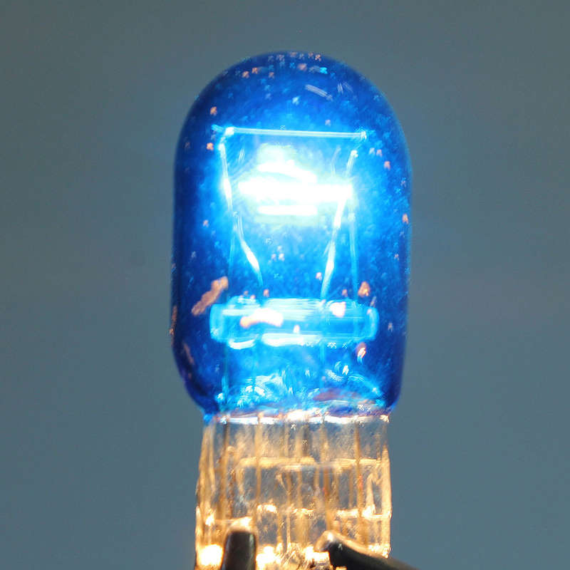 Blue W21 5W T20 580 7443 Xenon White Halogen DRL Side Light Light Hid Bulb