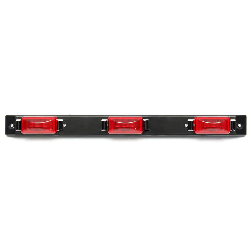 12V 43 X 4.3 cm 9pcs LED Car Rear Brake Tail Light Warning Stop Lamp for Trucks and Trailers