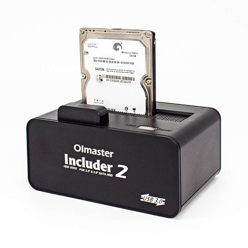 5Gbps Super Speed USB 3.0 1-Bay SATA Hard Drive Docking Station for 2.5`` 3.5`` HDD SSD