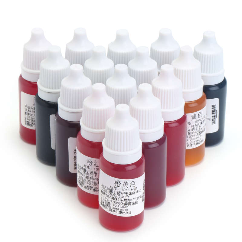 15 Color Epoxy UV Resin Coloring Dye Colorant Pigment Mix Color for DIY Hobbiers