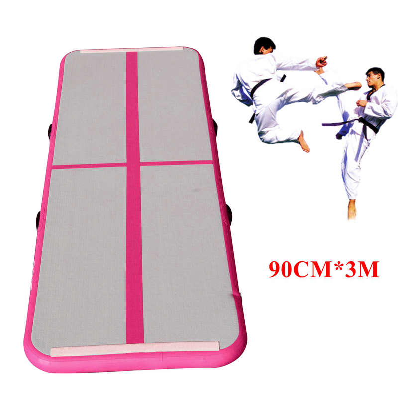 IPRee&reg; Gym Air Track Floor Pad Home Gymnastics Tumbling Inflatable Rolling Mat