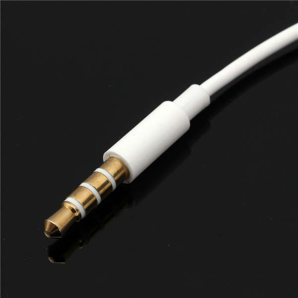 Spiral Acoustic Hollow Air Tube 3.5mm Anti Radiation Headphone Earphone with Mic