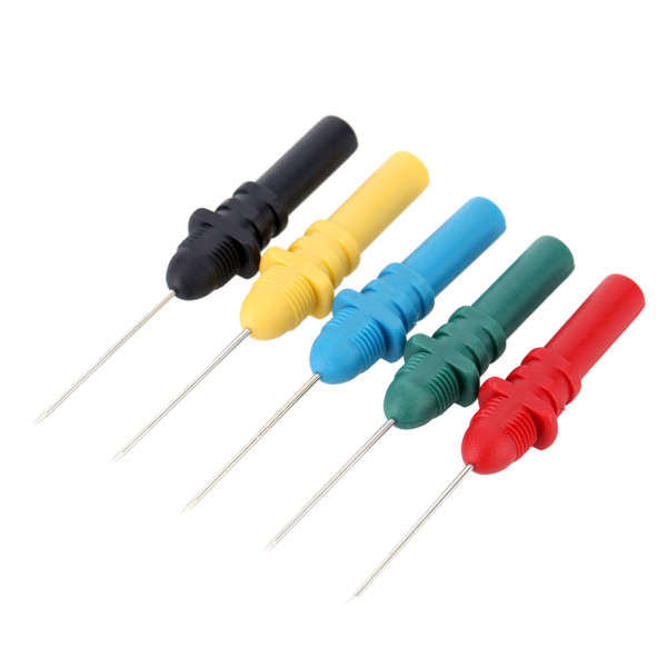 Hantek HT307 Back Pinning Probes Needle Piercing Probes Set 5 Assorted Colors