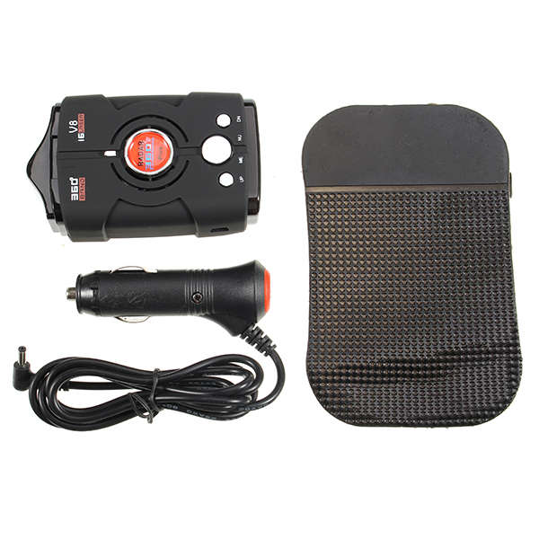 V8 360 degree Full-Band-Scanning Voice Anti Radar Detector