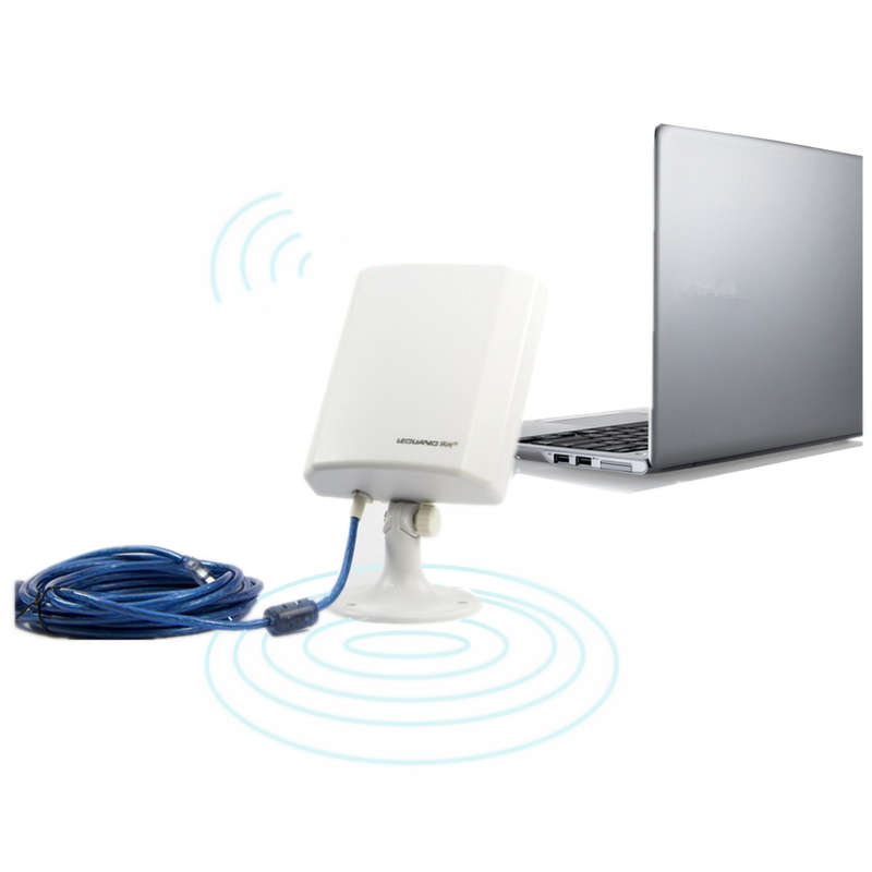 Long Waterproof 150M USB Wireless WiFi Adapter Antenna 5M Cable