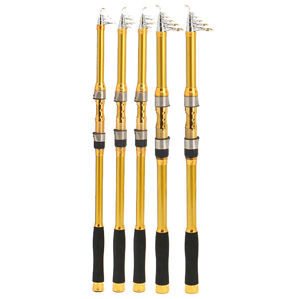 ZANLURE 2.1-3.6M Superhard Carbon Fiber Telescopic Fishing Rod Travel Spinning Fishing Pole