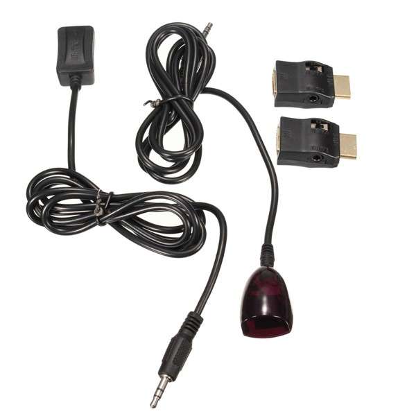 IR Extender Over HD Multimedia Interface Remote Control Adapters Receiver Transmitter Cable Kit