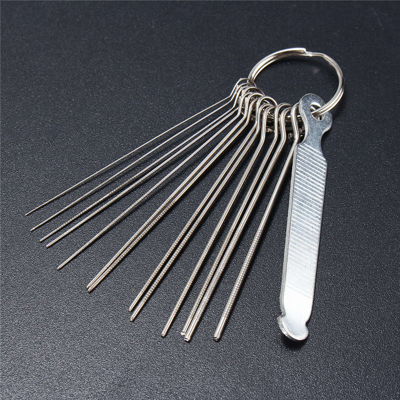 Guitar Nut Slotting File Kit Saw Rods Slot Filing Set Luthier Guitar Repair Tool