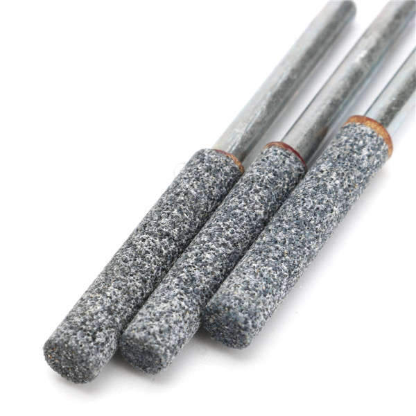 3pcs 3/16 Inch Chain Saw Sharpening Grinding Stones Set