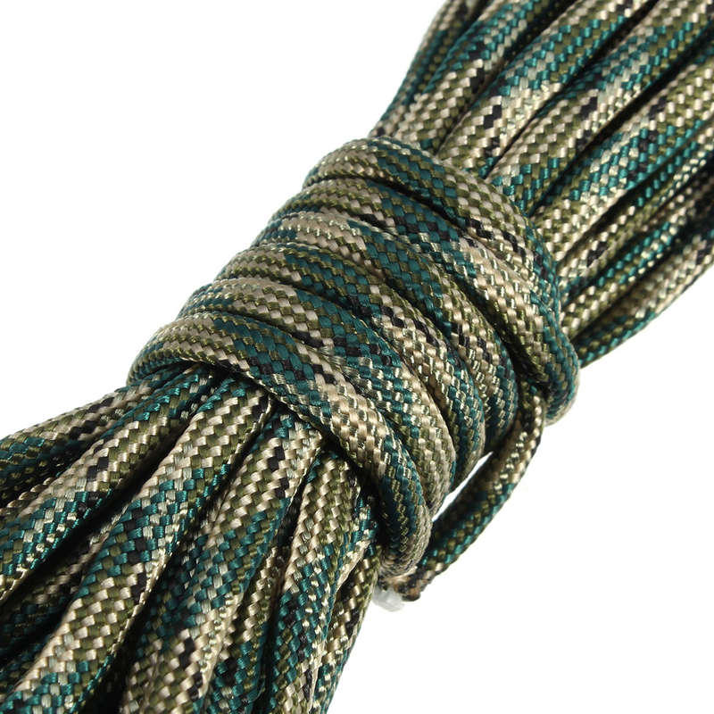 IPRee&trade; 26FT 8M 550lb Paracord Parachute 7 Inner Strand Survival Emergency Bushcraft
