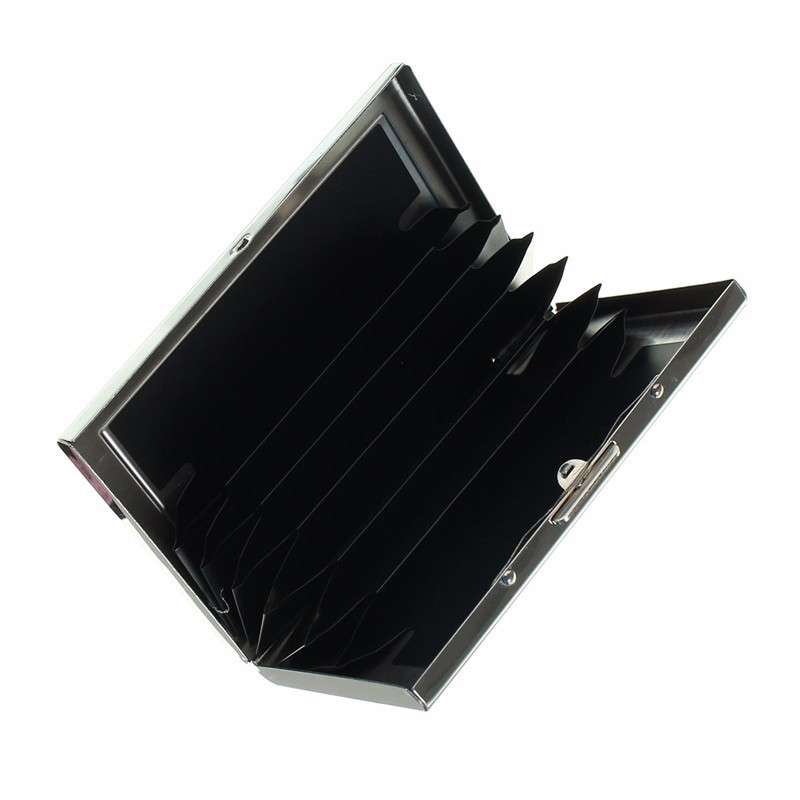 Waterproof Protection Aluminum Pocket Wallet Business Credit Card Portable Case