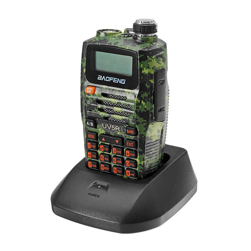 BAOFENG Camouflage Dual Band Handheld Transceiver Radio Walkie Talkie