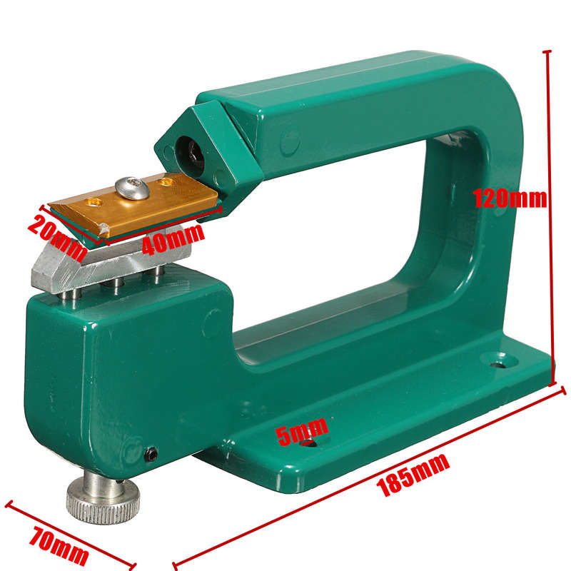 DIY Leather Craft Splitter Skiver Paring Peeling Machine Edge Cut Skiving Shovel