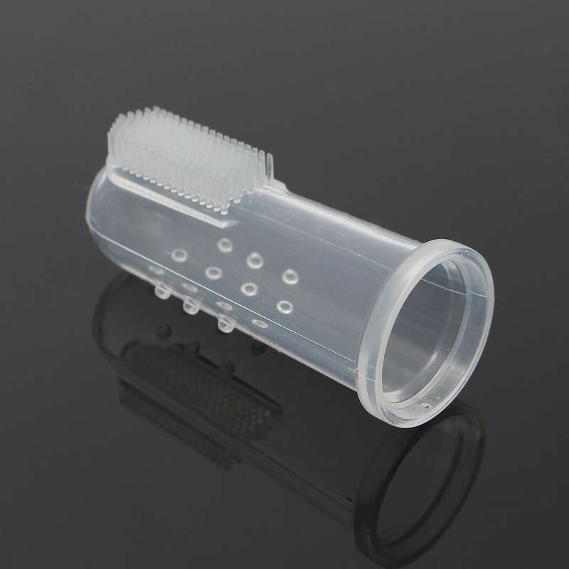 4pcs Baby Children Finger Teeth Clean Clear Gum Toothbrush Massage Brush Soft Silicone Toothbrush