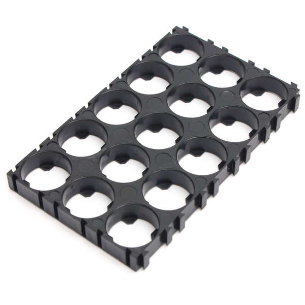 3 x 5 18650 Battery Spacer Radiating Shell EV Pack Plastic Holder Bracket
