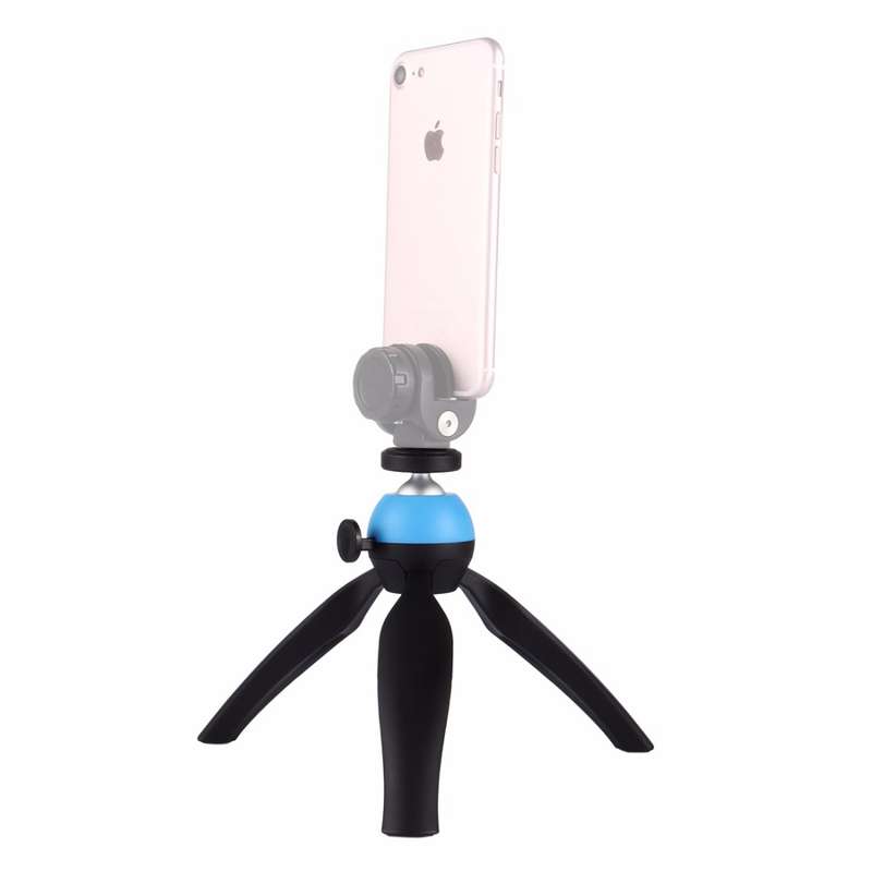 PULUZ PU361 Portable Pocket Mini Tripod Mount with 360 Degree Ball Head for Gopro Smartphone DSLR DV
