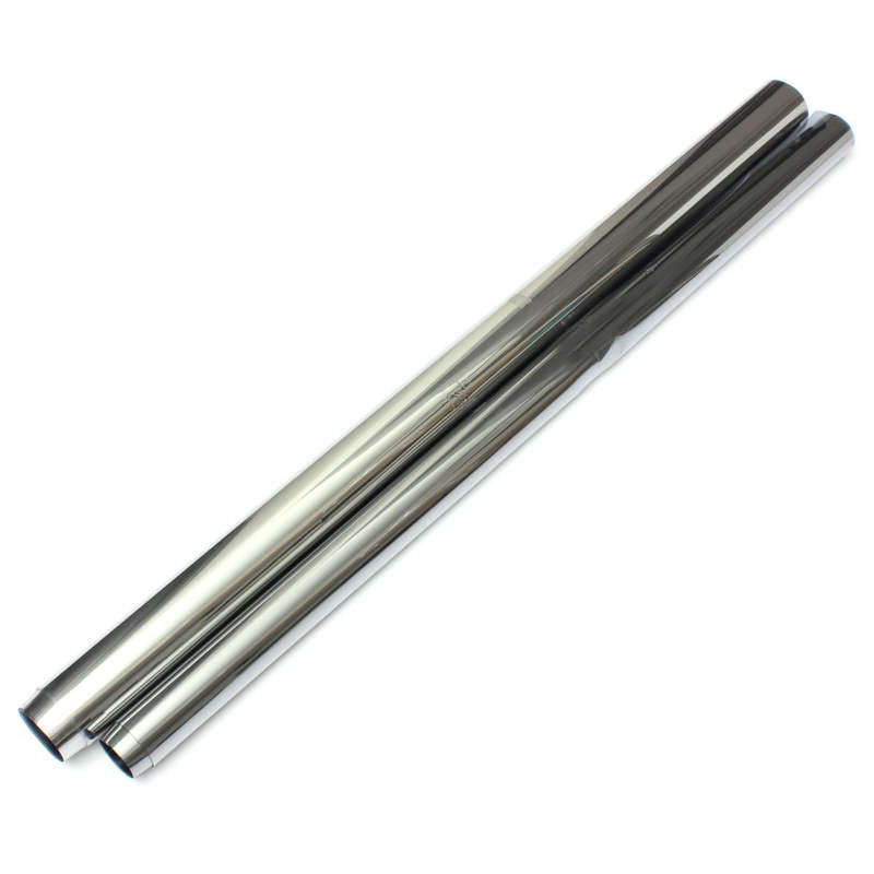 15% 30% 3mx76cm LVT Car Auto Window Glass Tint Film Tinting Roll Silver Mirror